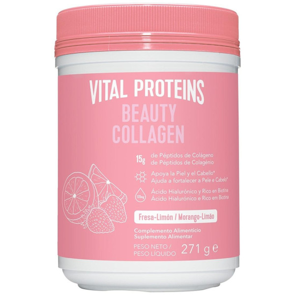 Vital Proteins Beauty Collagen En Polvo Sabor Fresa-Limón 271G