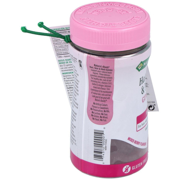 Gummies Pelo Piel Y Uñas Con Biotina 60Gominolas 2