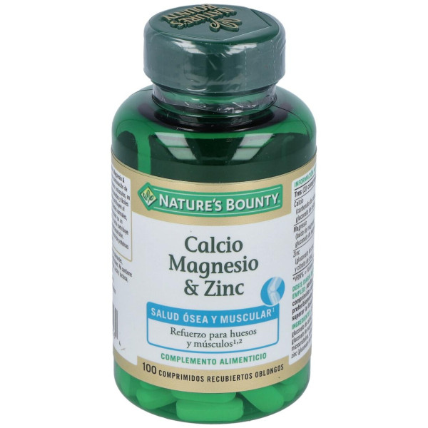 B-Calcio Magnesio Y Zinc 100 Cápsulas Recubiertas