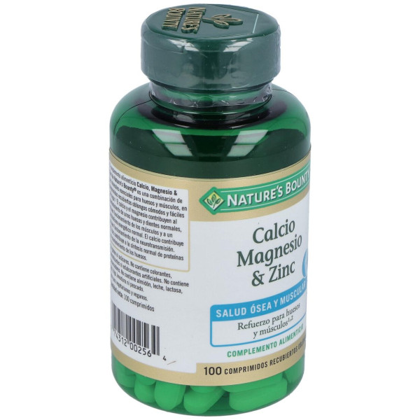 B-Calcio Magnesio Y Zinc 100 Cápsulas Recubiertas