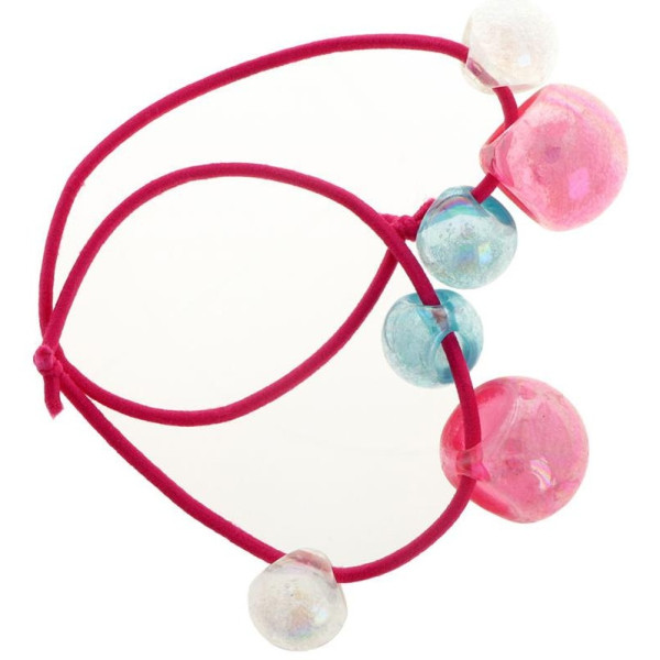 Elásticos Con Bolas De Colores 11 Cm 2 U