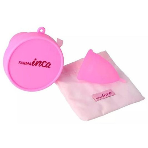 Inca Copa Menstrual Talla L Con Esterilizador + Bolsa 1 Pack