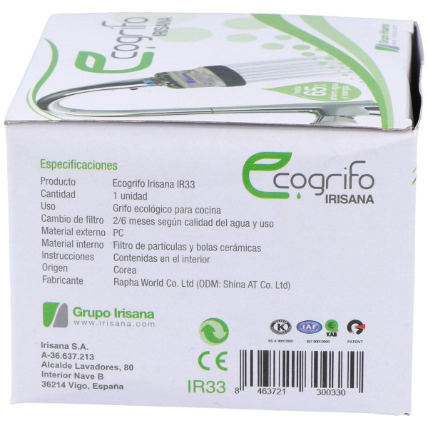 Irisana Ecogrifo 1Ud