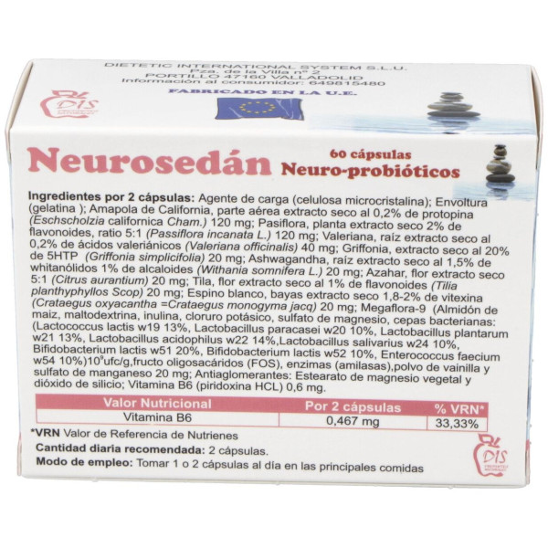 Dis Neurosedan Neuro-Probiotic 60Caps