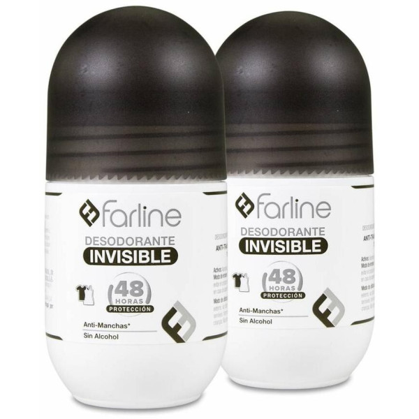 Duplo Farline Desodorante Roll-On Invisible, 1 Ud