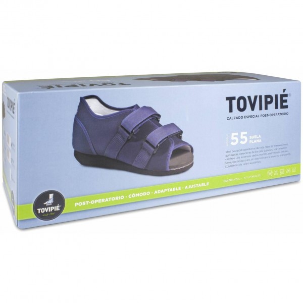 Tovipié Sandalia Post-Operatoria Azul Talla Pequeña, 1 Ud