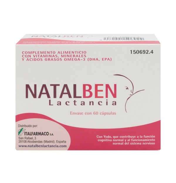Natalben Lactancia (60 Capsulas)