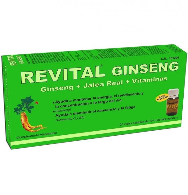 Revital Amp Bebible (20 Ampollas)