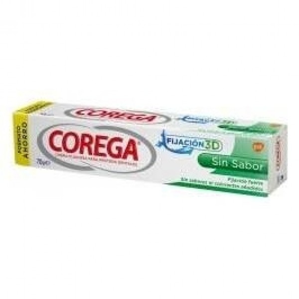 Corega Crema De Fijación Fuerte Sin Sabor 70Gr