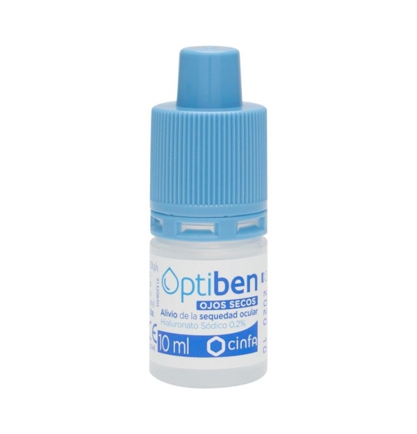 Optiben Ojos Secos Gotas (1 Frasco 10 Ml)