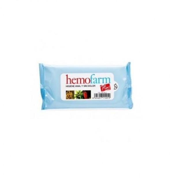 Hemofarm Plus Toallitas (1 Sobre 60 Unidades Cierrre Tapa Dura)
