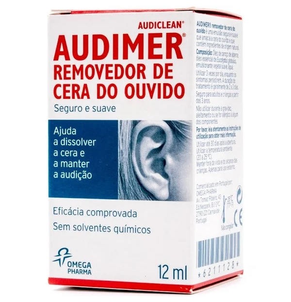 Audimer Audiclean Tapones Solucion - Limpieza Oidos (1 Envase 12 Ml)