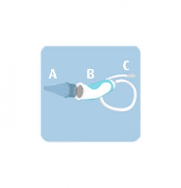 Narhinel Confort Aspirador Nasal (1 U +2 Recambios)