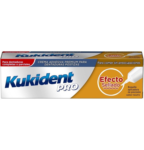 Kukident Pro Efecto Sellado - Crema Adh Protesis Dental (40 G)