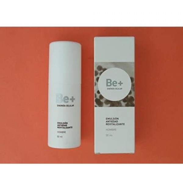 Be+ Antiedad Cuidado Facial Masculino - Revitalizante Emulsion (1 Envase 50 Ml)