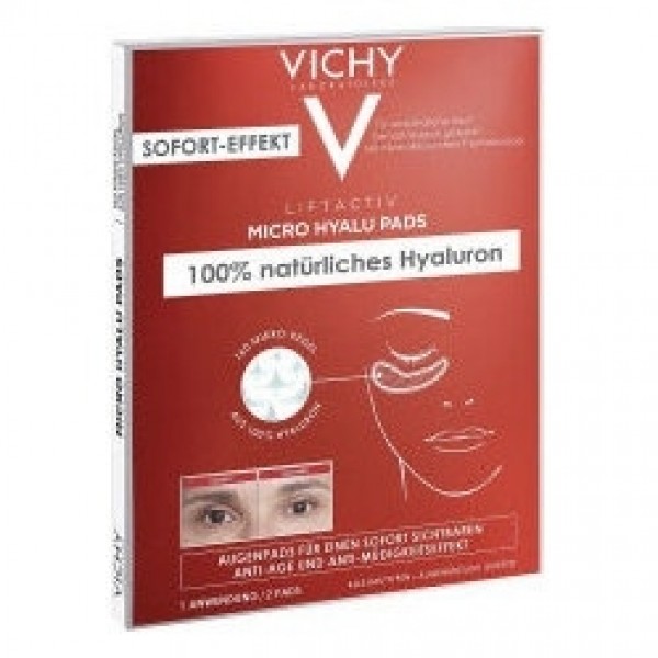 Vichy Liftactiv Micro Hyalu Patchs Parches Contorno De Ojos 2Uds