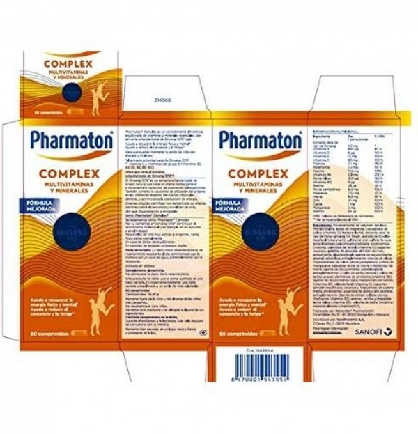 Pharmaton Complex (60 Comprimidos)