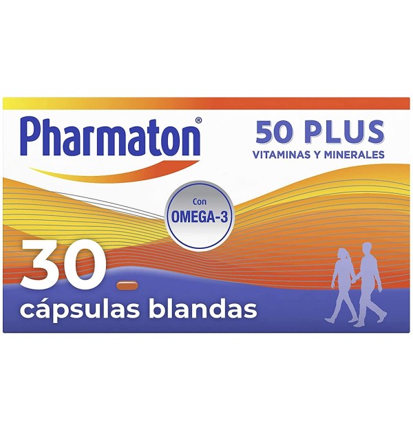 Pharmaton 50 Plus (30 Capsulas)
