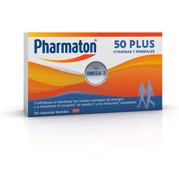 Pharmaton 50 Plus (30 Capsulas)