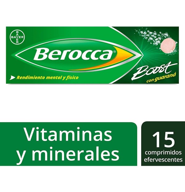 Berocca Boost (15 Comprimidos Efervescentes)