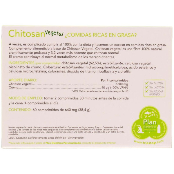 Triestop Chitosan Vegetal 60Comp.