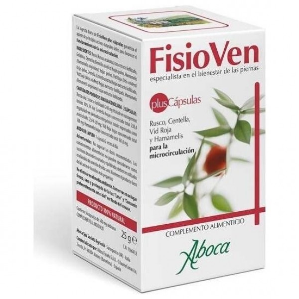 Aboca Fisioven Plus, 50 Cápsulas