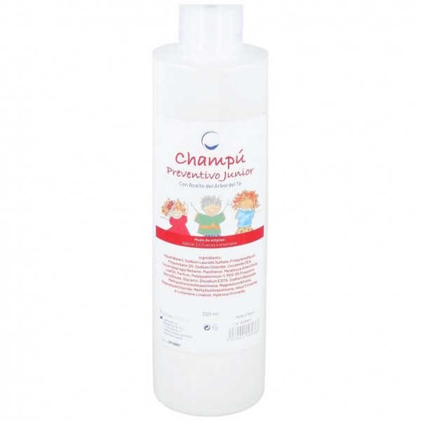 Edda Pharma Champú Preventivo Junior Con Árbol De Té, 300 Ml