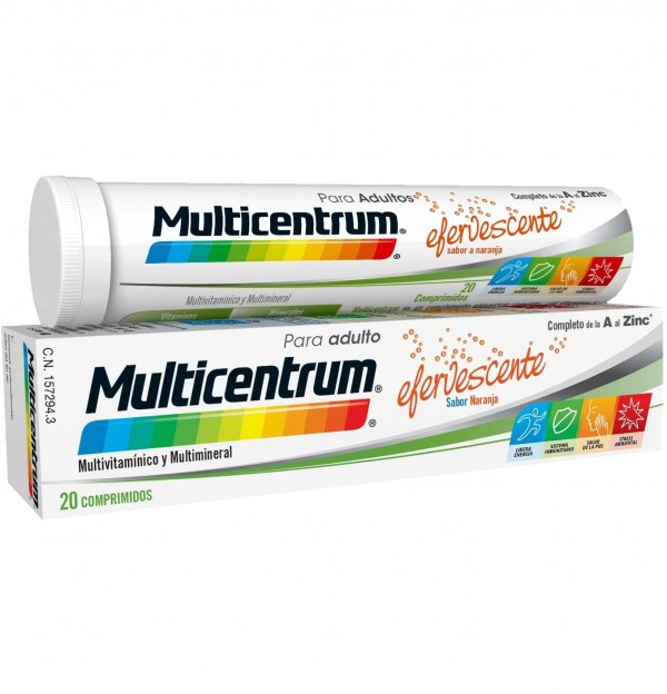 Multicentrum (20 Comprimidos Efervescentes)