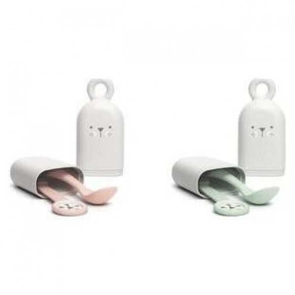 Suavinex®  Set On The Go Cuchara Y Portacuchara 1Ud