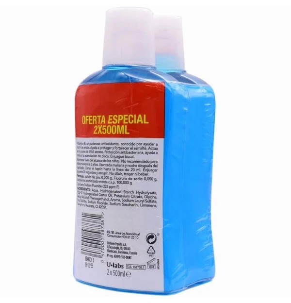 Parogencyl Encias Control Enjuague Bucal (2 Envases 500 Ml)