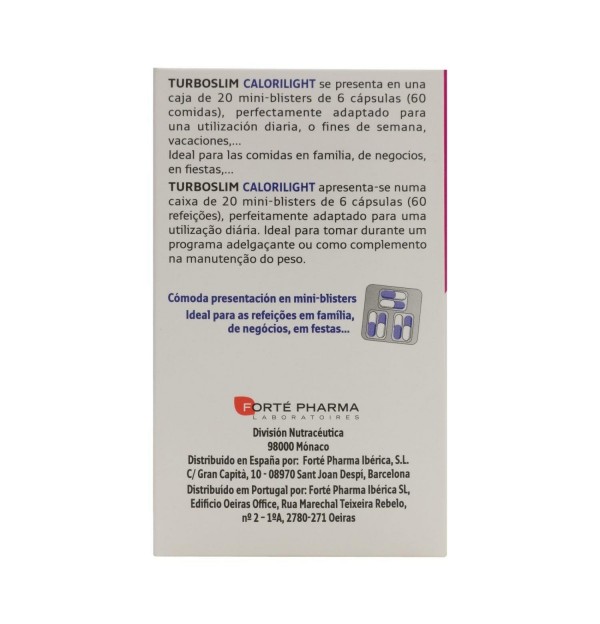 Turboslim Calorilight (120 Capsulas)