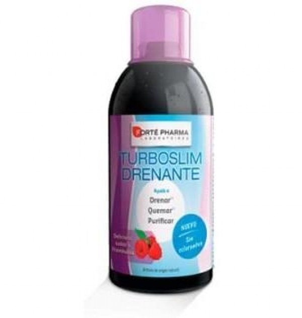 Turboslim Drenante (1 Envase 500 Ml Sabor Frambuesa)