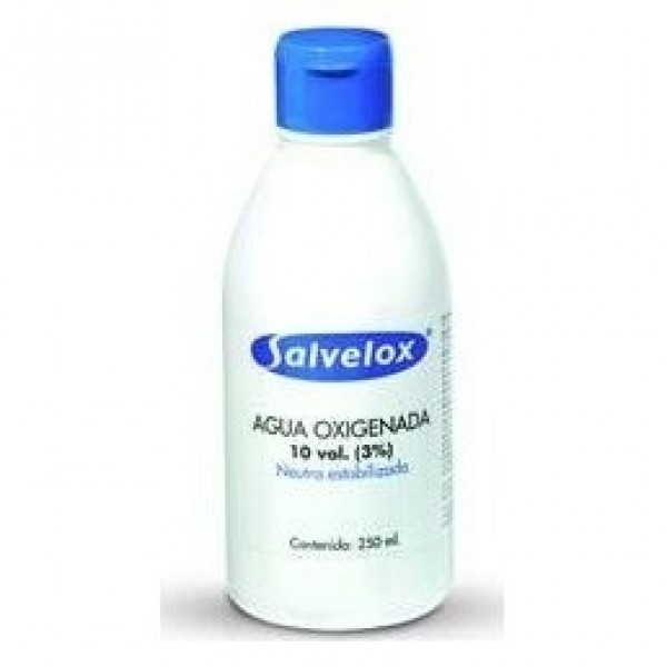 Salvelox Agua Oxigenada 16 Vol 250 Ml