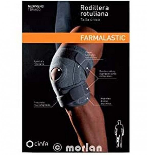 Rodillera Rotuliana - Farmalastic Neopreno (1 Unidad Talla Unica)