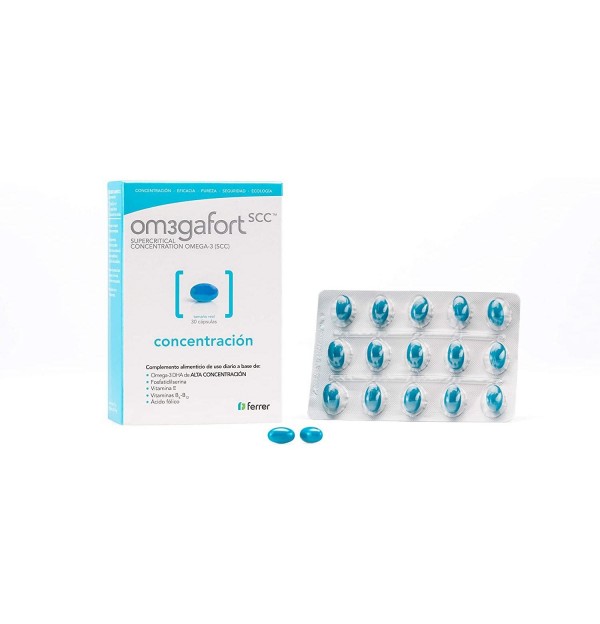 Om3Gafort Concentracion - Omegafort (30 Capsulas)