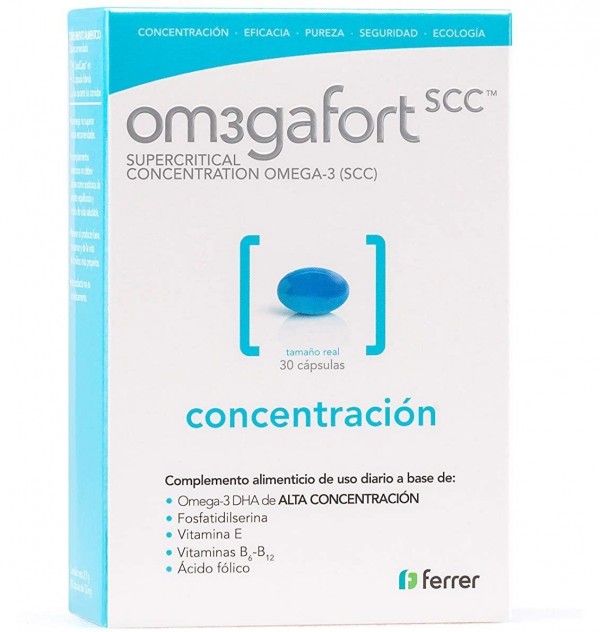 Om3Gafort Concentracion - Omegafort (30 Capsulas)