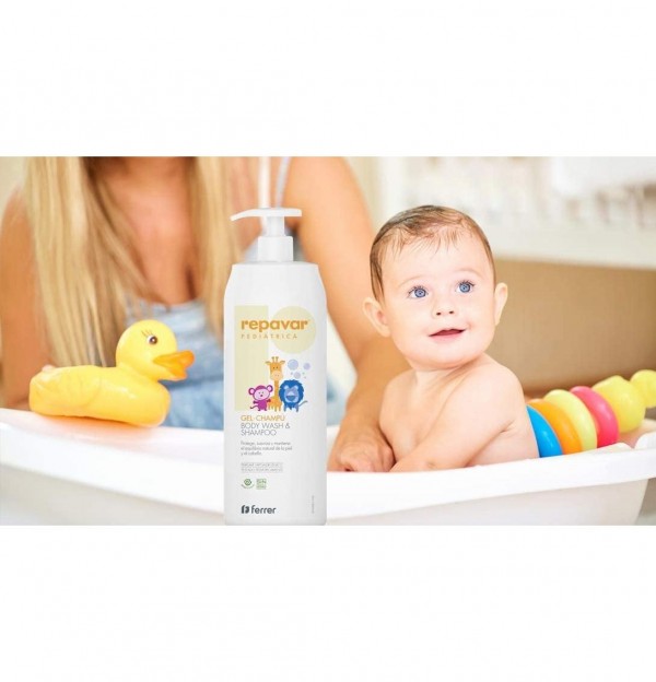 Repavar Pediatrica Gel Champu (1 Envase 200 Ml)
