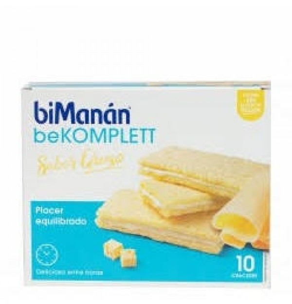 Bimanan Bekomplett Snack Crackers Queso (10 Unidades 200 G)