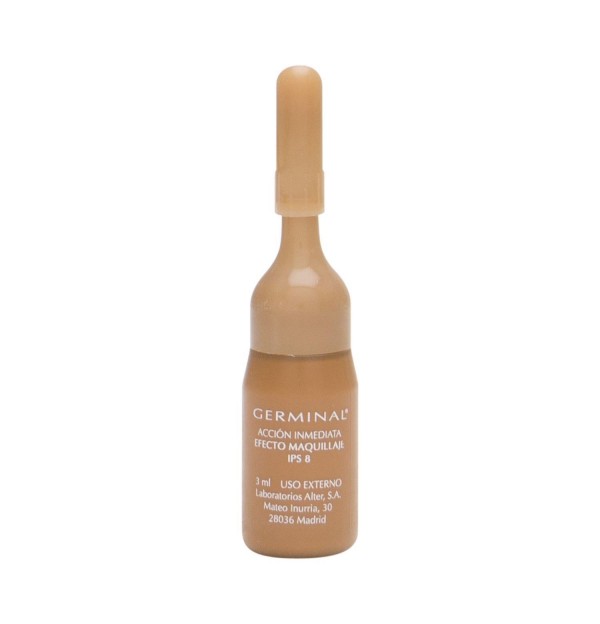 Germinal Accion Inmediata Efecto Maquillaje, 3 Ampollas. - Alter Cosmética
