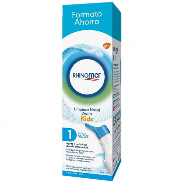 Rhinomer Fuerza 1 Suave Limpieza Nasal 180Ml