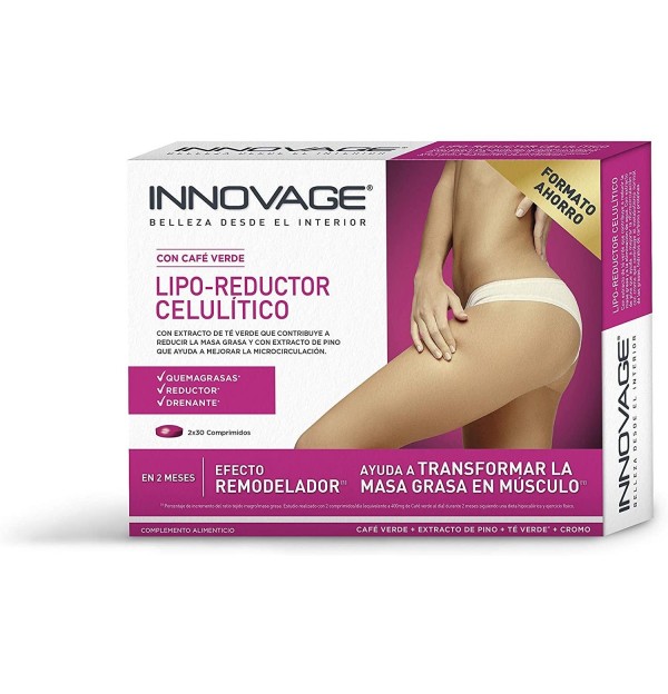 Innovage Lipo-Reductor Celulitico (2 Envases 30 Comprimidos)