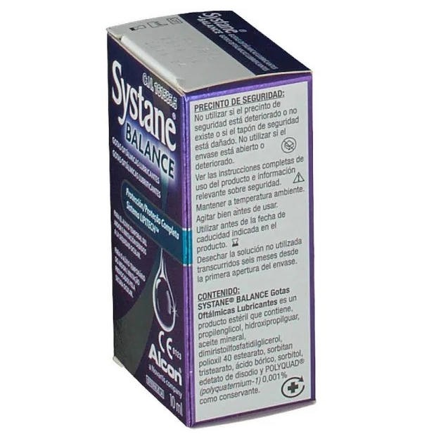 Systane Balance, Gotas Oftálmicas Lubricantes, 10 Ml. - Alcon