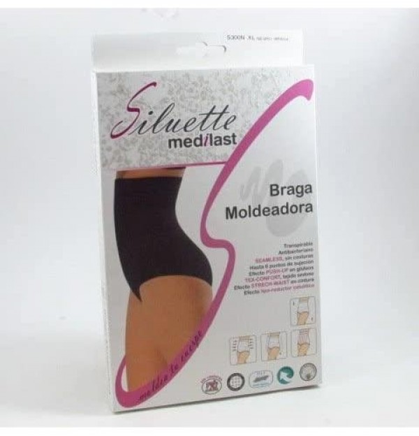 Braga Moldeadora - Medilast (1 Unidad Talla Xl Color Negro)