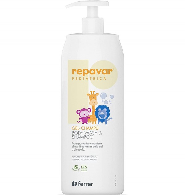 Repavar Pediatrica Gel Champu (1 Envase 750 Ml)