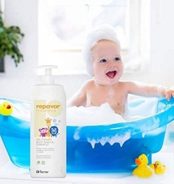 Repavar Pediatrica Gel Champu (1 Envase 750 Ml)