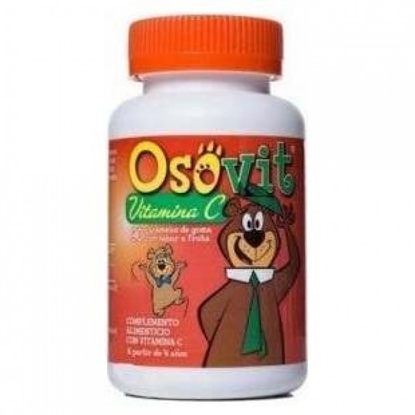 Osovit Vitamina C 90 Caramelos Sabor Fruta 180G