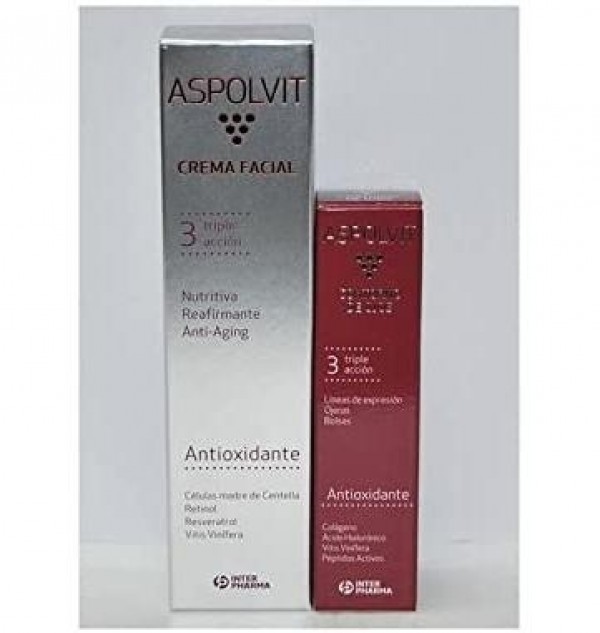 Aspolvit Crema Facial Antioxidante (Dosificador 50 Ml)