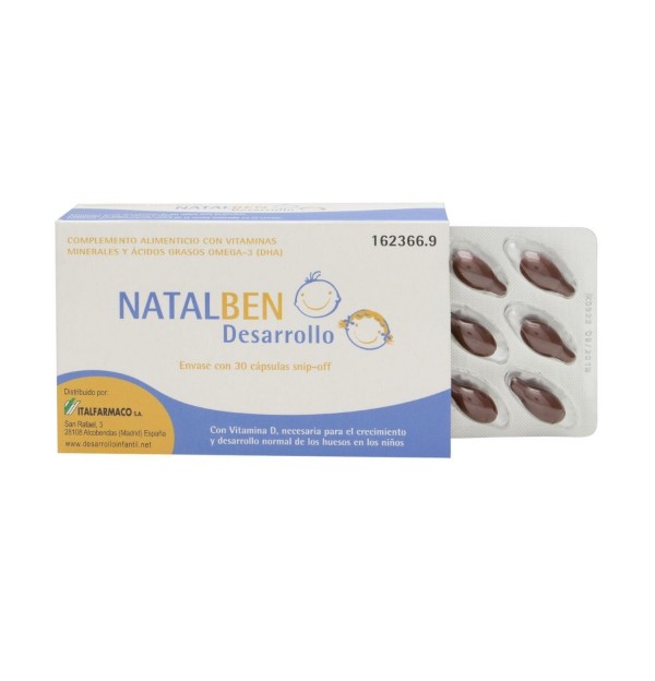 Natalben Desarrollo (30 Capsulas Snip-Off)