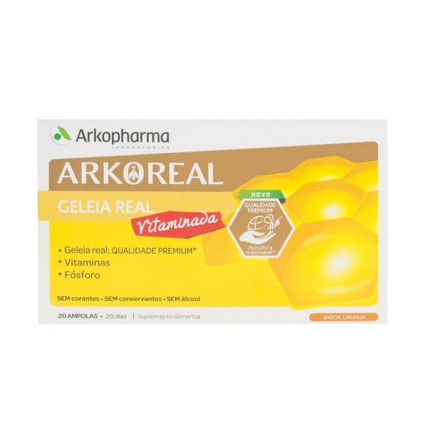 Arkoreal Jalea Real Vitaminada 500 (20 Ampollas)