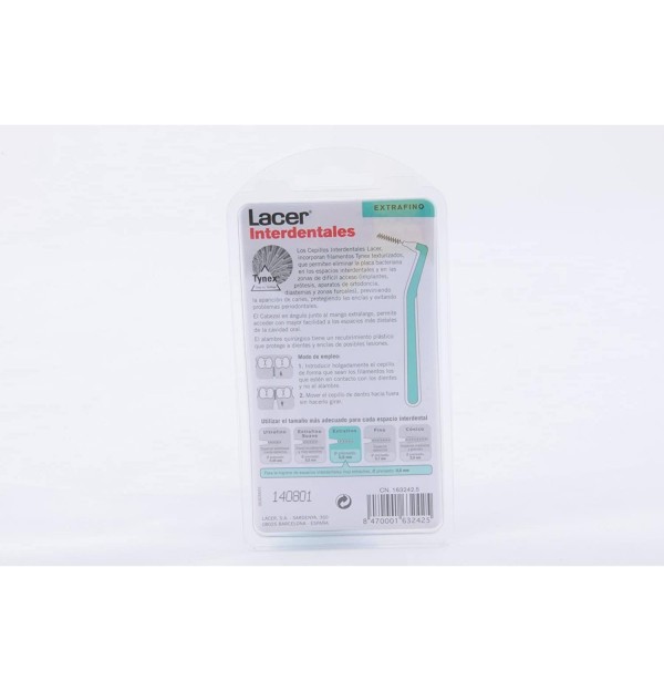 Cepillo Interdental - Lacer (Angular Extrafino 10 Unidades)